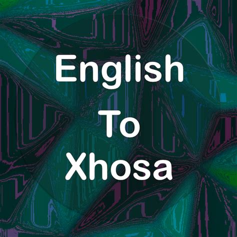 english to xhosa